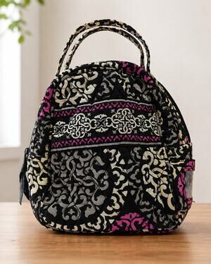 Vera Bradley Cranberry Magenta Lunch Bunch Insulated Bag (Retired 2013)